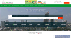 Desktop Screenshot of lankapropertyweb.com